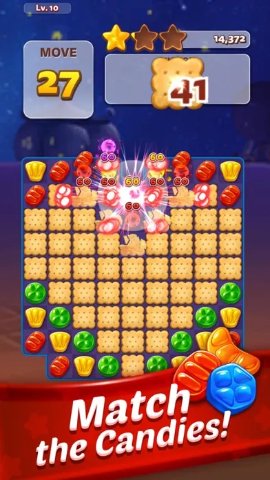 Candy Blast: Sugar Splash gameplay screenshot from the official store listing